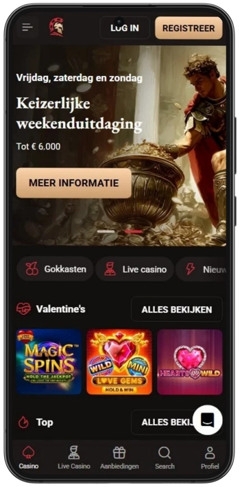 Bezoek de officiële Legionbet Casino website