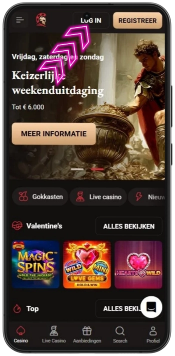 Klik op 